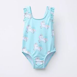 ZARA UNICORN SWIMSUIT
